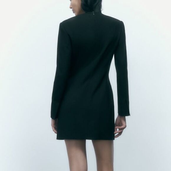 NWT Zara Side Buckle Blazer Dress - Picture 11 of 13